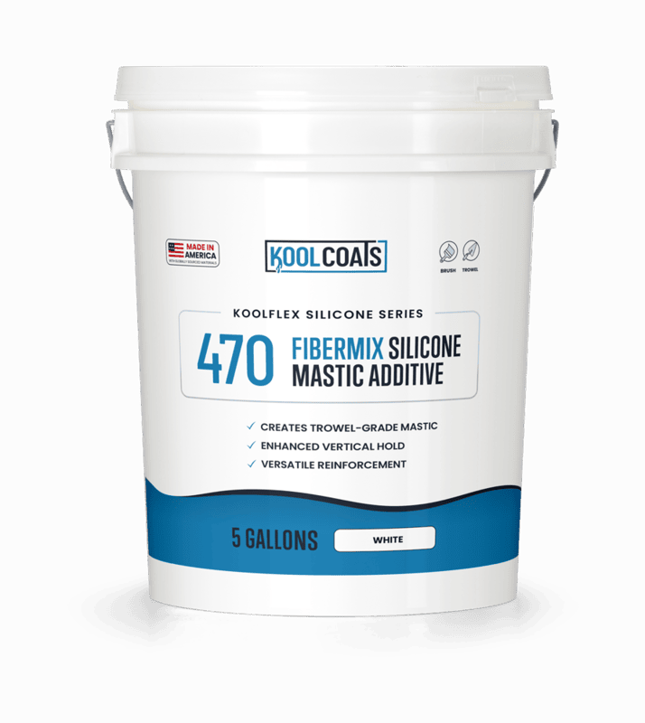 KF-470 FiberMix Silicone Mastic Additive 5-Gallon