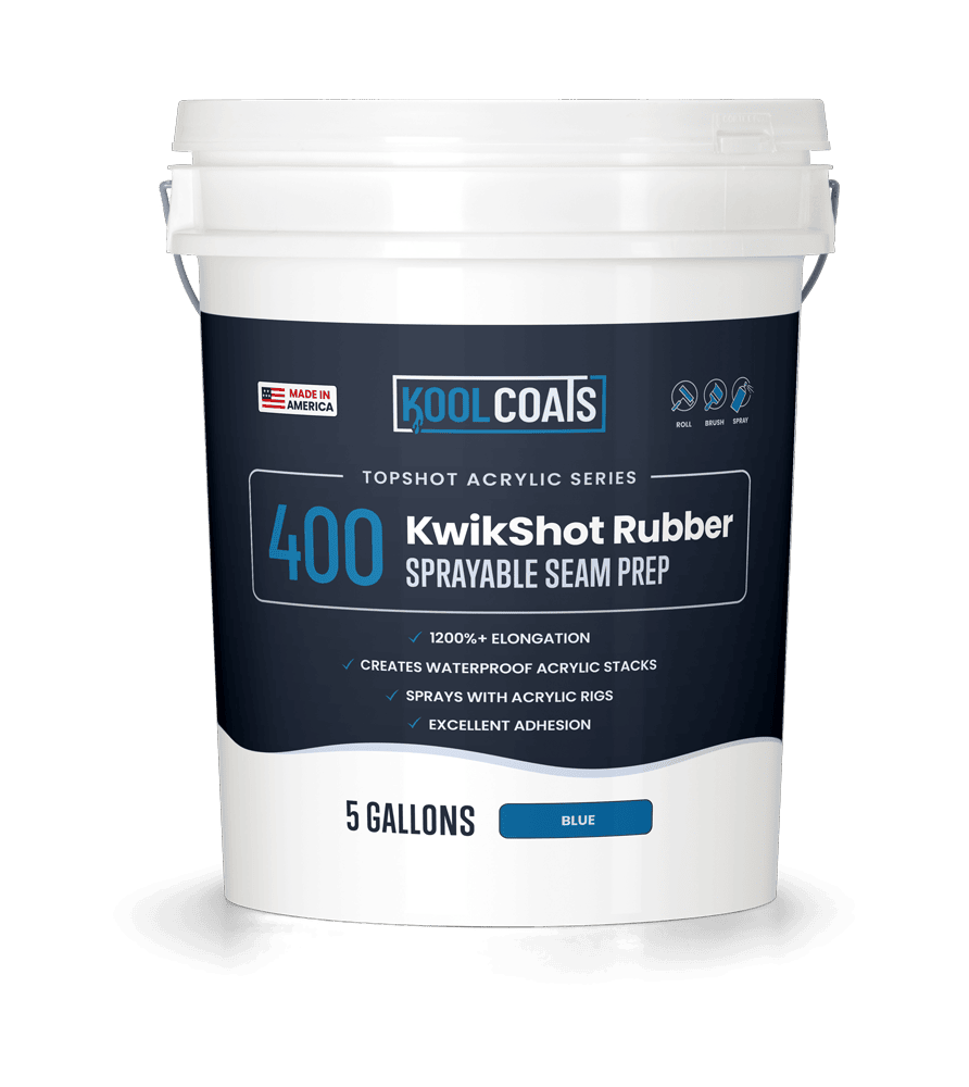 KwikShot Rubber Sprayable Seam Prep
