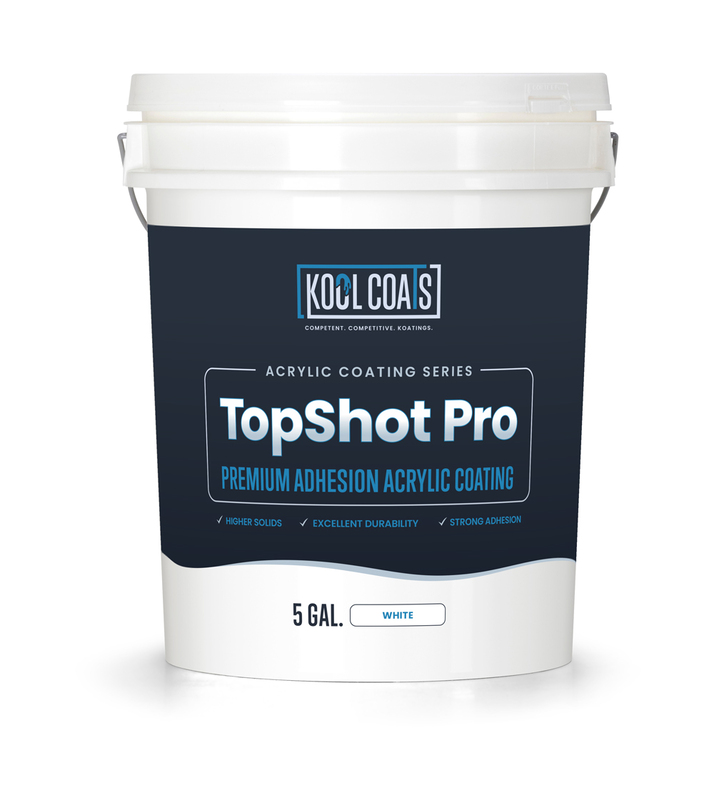 TopShot Pro Acrylic Roof Coating TopShot Pro Acrylic Roof Coating