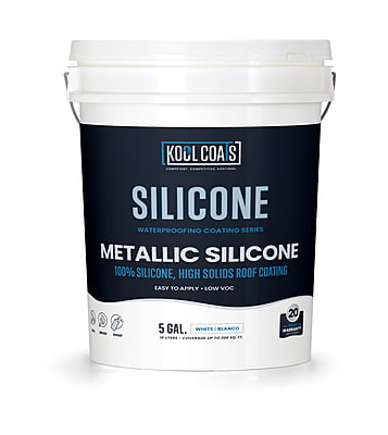 Metallic Silicone Roof Coating