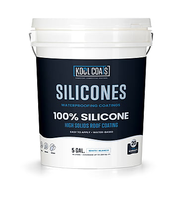 100% Silicone High Solids Roof Coating